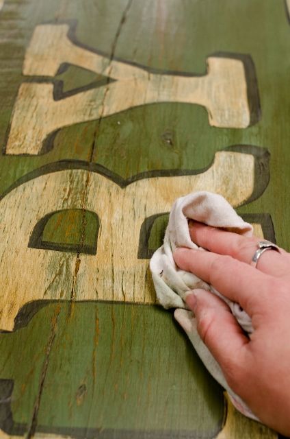 Antique Charm: Mastering the Art of Aging Wood Signs